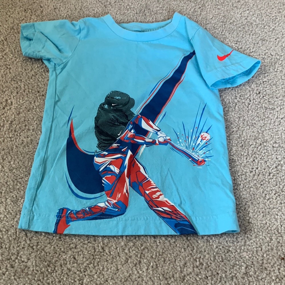 Brand new Nike T-shirt with baseball player